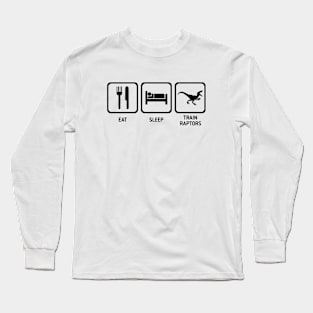 Eat Sleep Train Long Sleeve T-Shirt